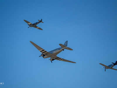 D DAY (DC3, Spitfire, Mustang)